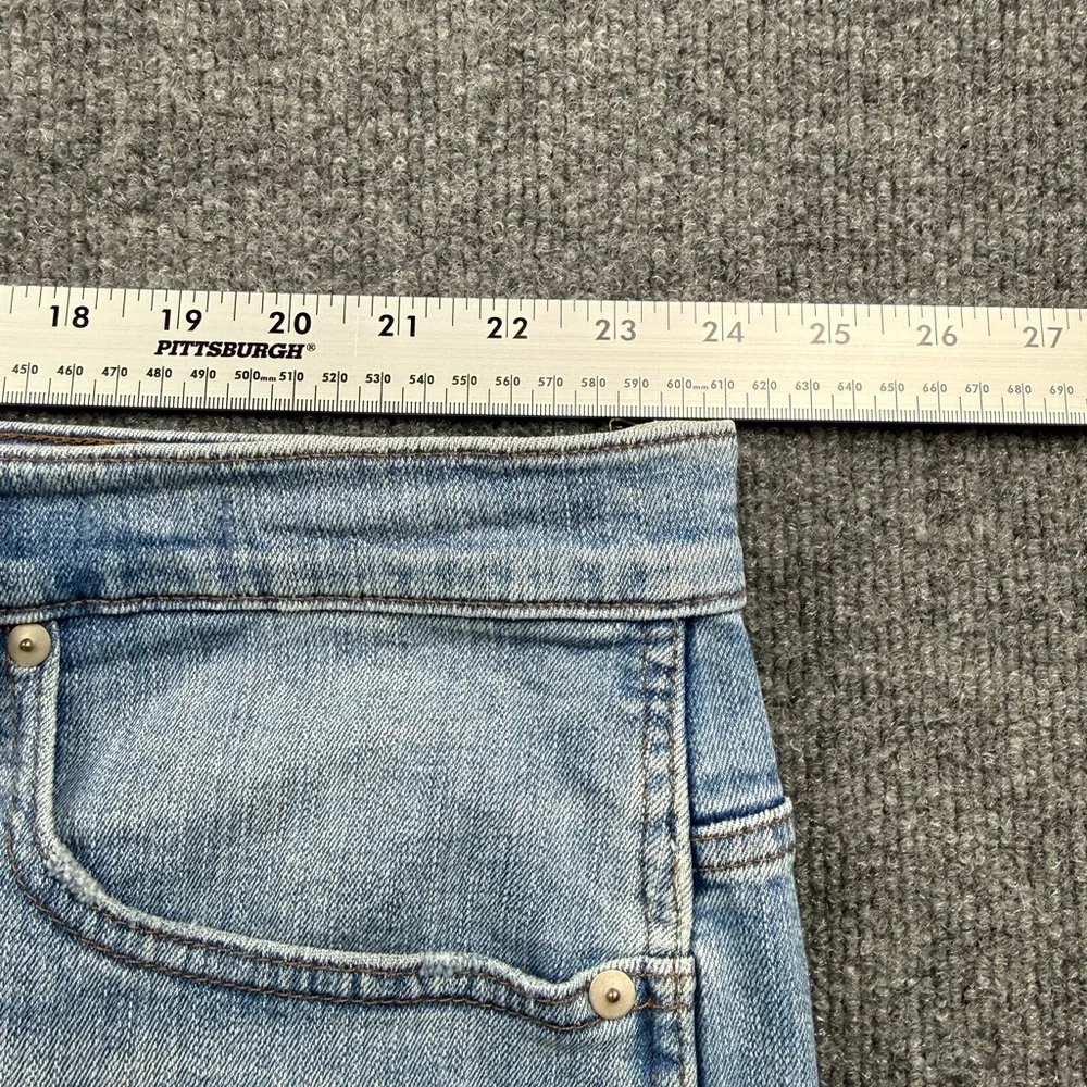 Madewell Distressed Women’s High Rise Cropped Skinny Jeans, Size 37 - Picture 12 of 13